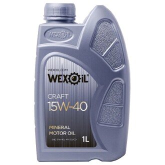 Моторна олива Craft 15W-40, 1 л - WEXOIL 9545