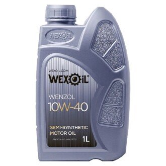 Моторна олива Wenzol 10W-40, 1 л - WEXOIL 9548