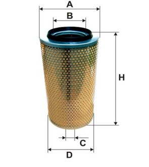 Воздушный фильтр FILTERS - (0010944204, 1186046, 13002B1810) WIX 46554E