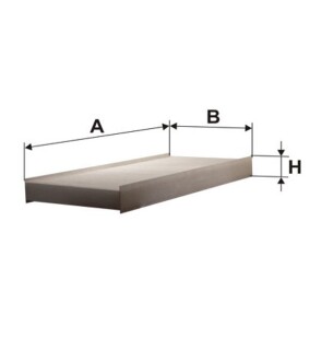 Фільтр салону - (81619100011, 5021107643, 0482749) WIX 93116E