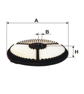 Повітряний фільтр - (1378062B00, 1378062B00000) WIX WA6048