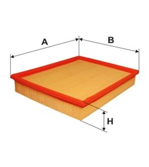 Воздушный фильтр FILTERS - (5027141, 5027142, 1444AG) WIX WA6208