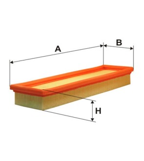 Повітряний фільтр - (1444L6, 7701036270) WIX WA6245