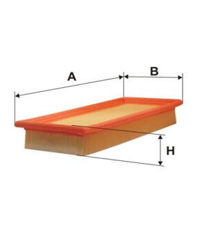Повітряний фільтр - (7688498, 71736145, 71754227) WIX WA6269