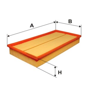 Повітряний фільтр - (94457769, 9445776, 944577) WIX WA6332
