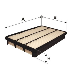 Повітряний фільтр - (97111423, 97035303, 93192519) WIX WA6750
