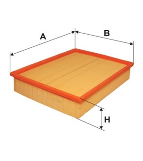 Фільтр повітряний Audi A4/VW Passat 1.8T-1.9TDI 94- FILTERS - (13721M33562, 13721736562, 13721747280) WIX WA9405