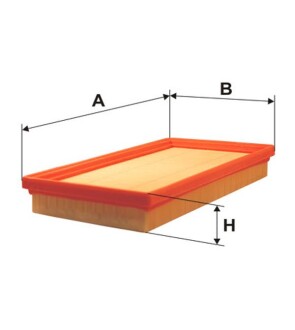 Повітряний фільтр - (0K30C13Z40, 0K30C13Z40A) WIX WA9418