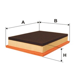 Повітряний фільтр - (1140778, 13721477840, 1729854) WIX WA9538