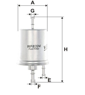 Паливний фільтр - WIX WF8324