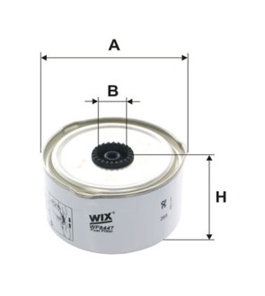 Топливный фильтр - (7H329C296AB, LR009705, WJI500020) WIX WF8447