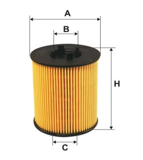 Фільтр масляний Opel Astra G/Corsa C/Omega B/Signum/Sintra/Vectra B/C 1.8-3.2 94- FILTERS - WIX WL7241