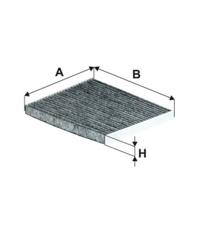 Фільтр салону - WIX WP2047