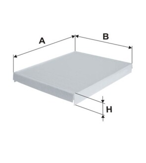 Фильтр, воздух во внутренном пространстве - (971331U000, 971332B005, 971332B005AT) WIX WP2056