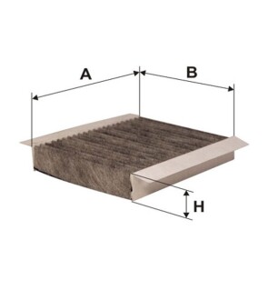 Фильтр, воздух во внутренном пространстве - WIX WP9125