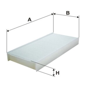 Фильтр, воздух во внутренном пространстве - WIX WP9310