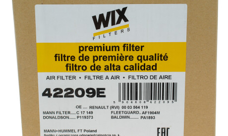 Фото 2 - Воздушный фильтр WIX 42209E
