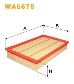 Повітряний фільтр - WIX WA6675
