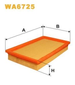 Фільтр повітряний - (b33G13Z40, B33G13Z409A) WIX WA6725