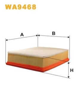 Фото 2 - Повітряний фільтр WIX WA9468