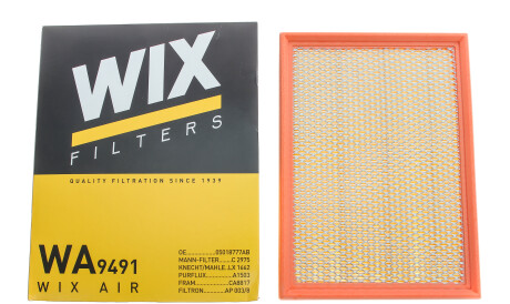 Фото 3 - Воздушный фильтр WIX WA9491
