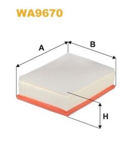 Повітряний фільтр - WIX WA9670