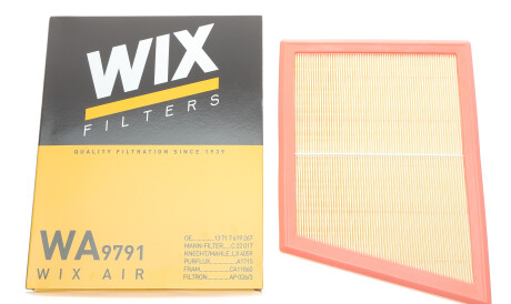 Фото 2 - Повітряний фільтр WIX WA9791