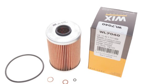Фото 2 - Масляний фільтр WIX WL7040