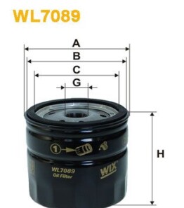 Фото 3 - Масляный фильтр WIX WL7089