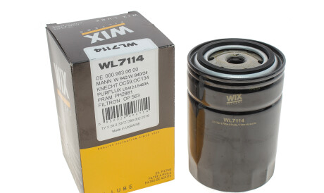 Фото 3 - Масляный фильтр WIX WL7114