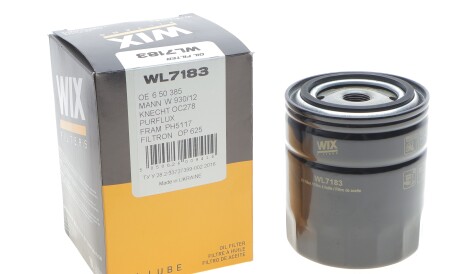 Фото 2 - Масляний фільтр WIX WL7183