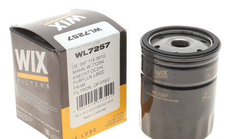 Фото 2 - Масляный фильтр WIX WL7257
