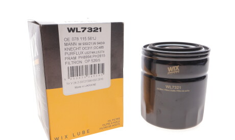Фото 2 - Масляный фильтр WIX WL7321