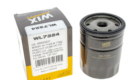Фото 3 - Масляный фильтр WIX WL7324