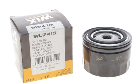 Фото 2 - Масляный фильтр WIX WL7415