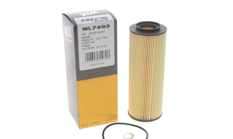 Фото 2 - Масляный фильтр WIX WL7493