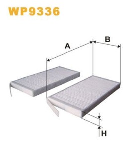 Фото 3 - Фільтр салону WIX WP9336