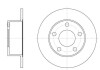 Гальмівний диск задн. Audi 100/A6/Passat/Superb (88-08) - (230395, 4A0615601A, 4AO615301A) WOKING D6123.00 (фото 1)