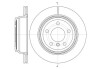 Диск тормозной задний (кратно 2) (Remsa) BMW 3F30 (D61453.10) - (34216792229, 34216864900) WOKING D6145310 (фото 1)