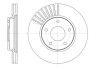 Гальмівний диск пер. Tiida/Pulsar/Sentra/Juke/Tiida 10- - (402061KA3A, 402063DA0AC166, 402061KA2A) WOKING D61466.10 (фото 1)