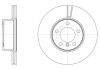 Диск тормозной передний (кратно 2) (Remsa) BMW 3E90 3F30 X1E84 - (34116792219) WOKING D61496.10 (фото 1)