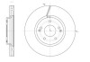 Диск тормозной передний (кратно 2) (Remsa) Korando 10> (D61663.10) - (4144134000, 4144134001, 4144134002) WOKING D6166310 (фото 1)