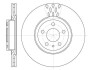 Гальмівний диск перед. Combo/Doblo/Qubo/Tipo (84-21) - (0060653478, 0060658565, 0060813443) WOKING D6316.10 (фото 1)