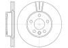 Диск тормозной передний (кратно 2) (Remsa) VAG Sharan I Alhambra Galaxy I (D6496.10) - (1001093, 1045994, 1143641) WOKING D649610 (фото 1)