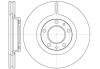 Диск тормозной передний (кратно 2) (Remsa) PSA 407 508 607 (D6693.10) - (230563, 4246V4, 4246P7) WOKING D669310 (фото 1)