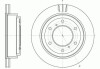 Гальмівний диск задній Mitsubishi Pajero 2.5-3.8 00- (300x22) - (230778, MR418067) WOKING D6955.10 (фото 1)