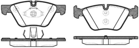 Гальмівні колодки F10/F11 (09-17) - WOKING P11523.30