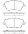 Колодки тормозные диск. перед. (Remsa) Ford B-max 1.0 12-,Ford B-max 1.4 12-,Ford B-max 1.5 12- - (1785193, 1775672, AY112K021BA) WOKING P14143.00 (фото 1)