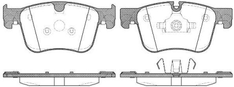 Комплект тормозных колодок - WOKING P14603.00