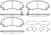 Колодки тормозные диск. перед. (Remsa) Nissan X-Trail (14-), Infiniti Q50 (13-) (P15073.12) - (d10604GA0A, D10604GA5A, D10604CC0A) WOKING P1507312 (фото 1)